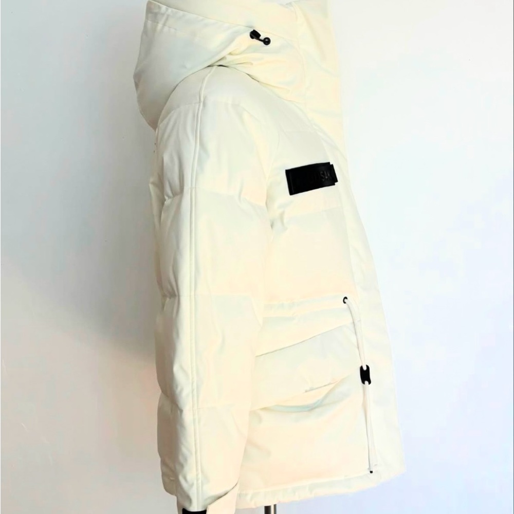 ◼️Rudsak Parka winter jacket color white, size Medium - Picture 3 of 12